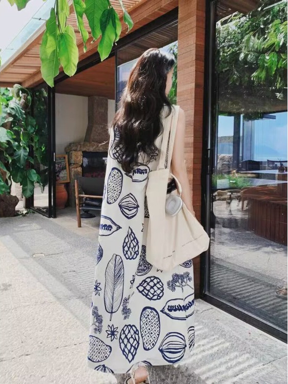 Summer Clothing Tagline - Summer Loose A-Line Vest Dress Women's