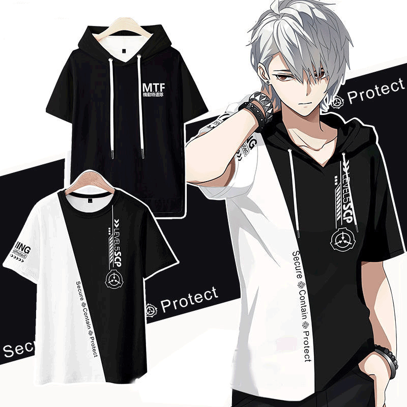 Japanese Summer Clothing Men - Scp Foundation 3D T Shirt Women
