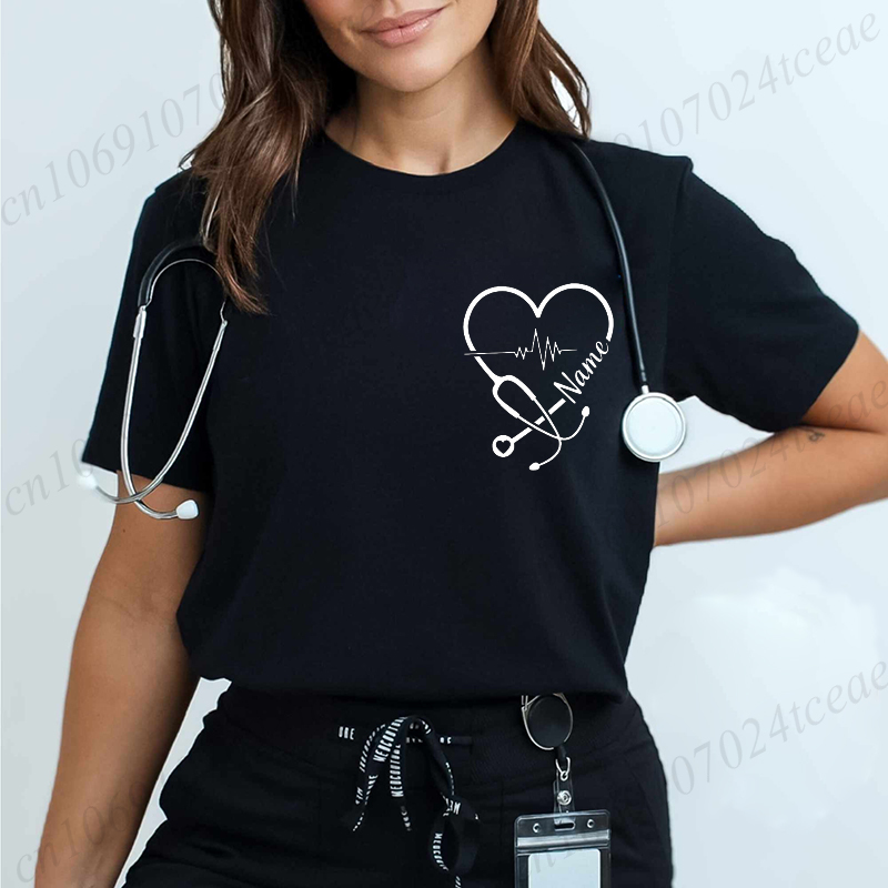 Summer Clothing Name - Custom Nurse Personalized Shirt,New Nurse Registered