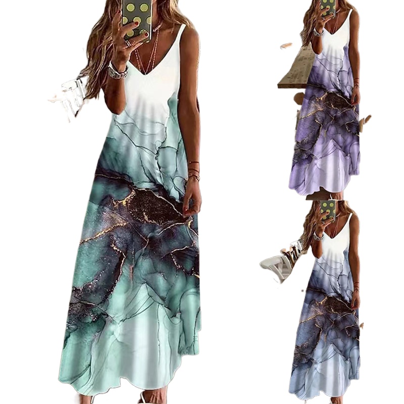 Summer Clothing For 60 Year Old Woman - 2025 cross-border women's clothing summer V-neck