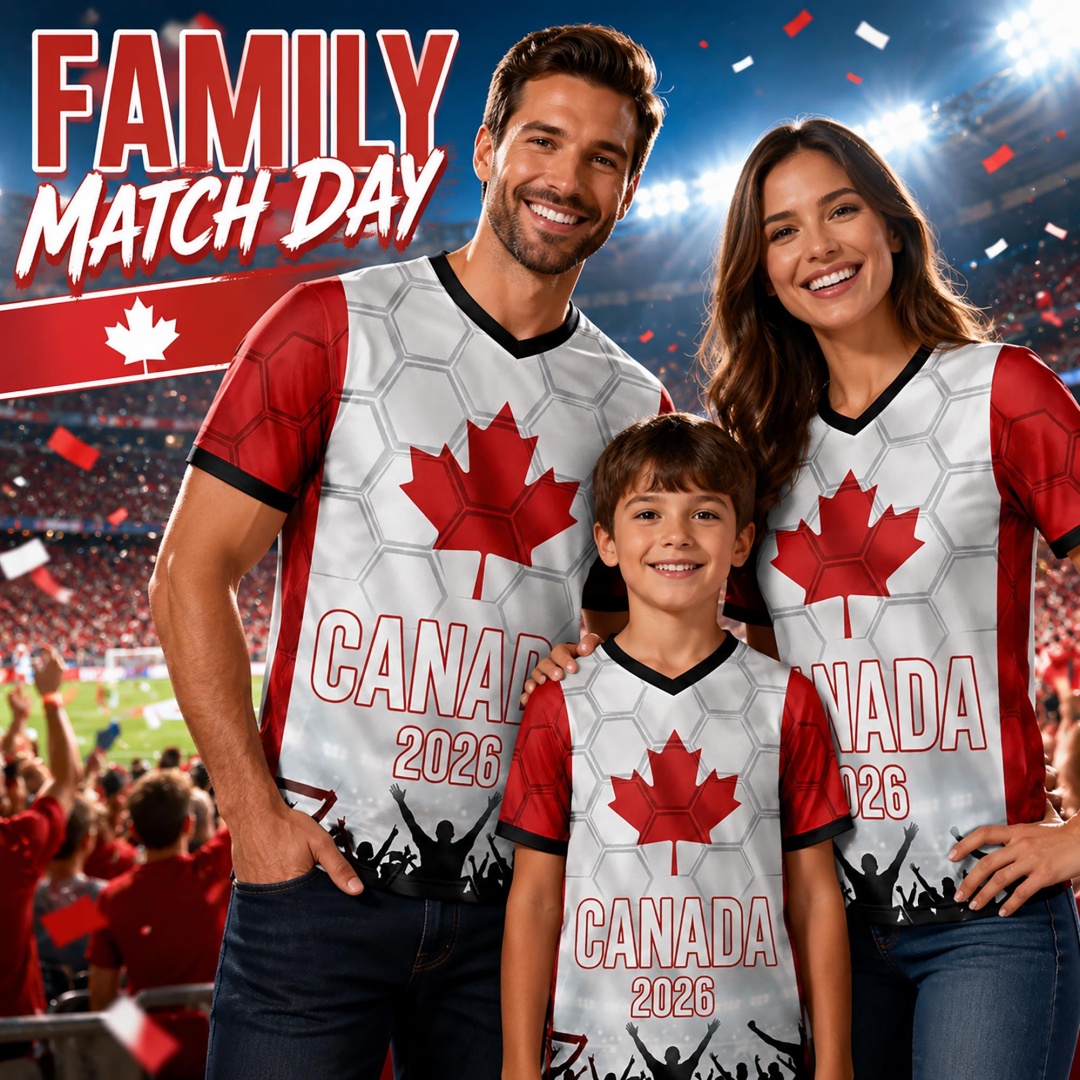 Summer Clothing Women Canada - 2026 Canada Soccer Jersey Canada Fan