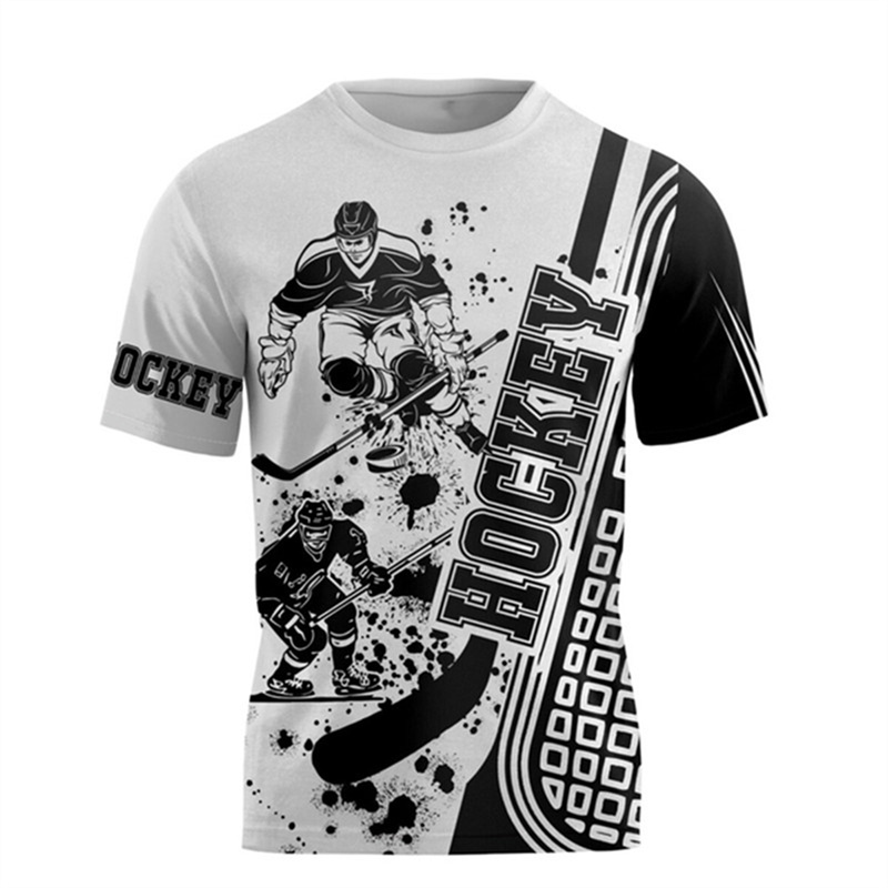 Summer Clothing Women Canada - Canada Hockey Sports T-shirt Fashion 3D
