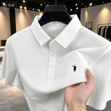 Summer Golf Clothing - Men's Classic Polo Shirt –Breathable Cotton