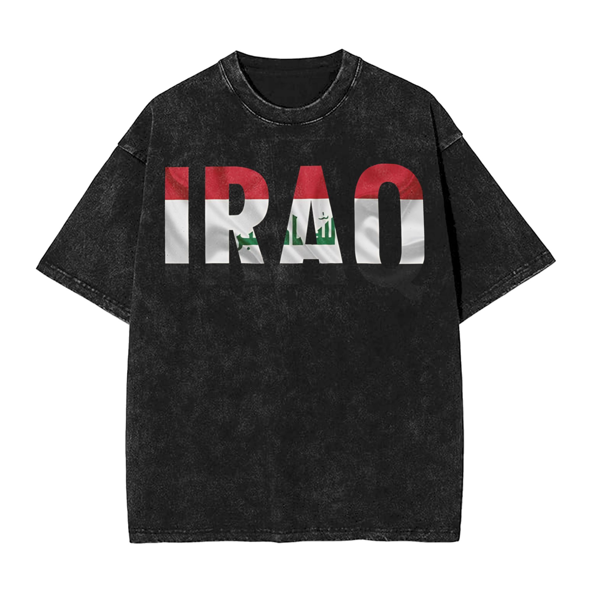 Summer Clothing Name - IRAQ Flag Name Stylish T-Shirt Fashion