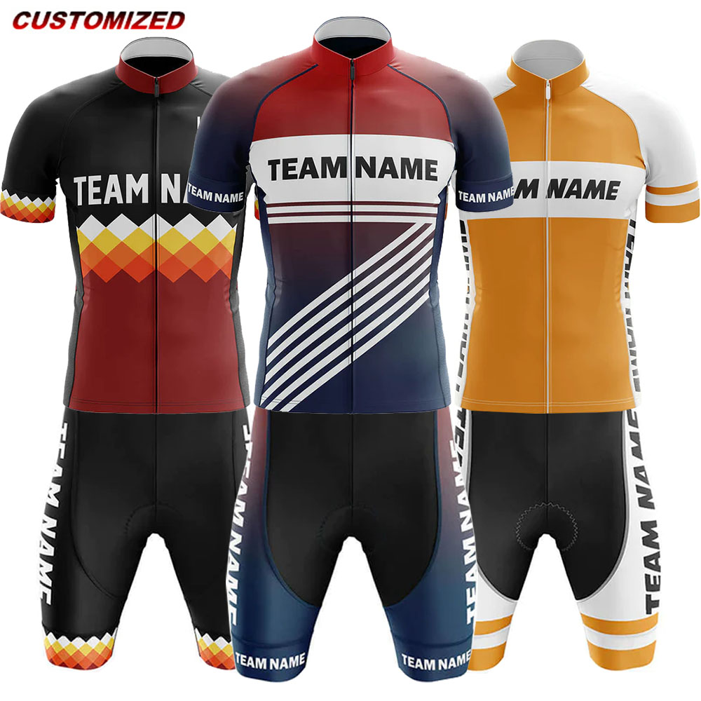 Summer Clothing Name - Customized Team Name （4）Men Short Sleeve