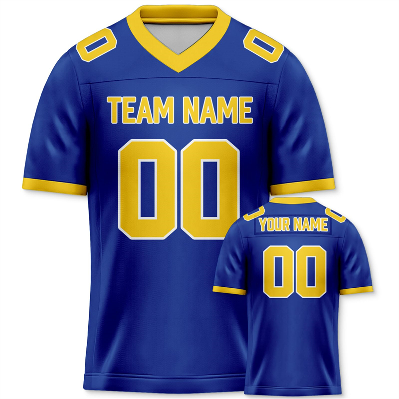 Summer Clothing Name - Custom Team Name And Number Football