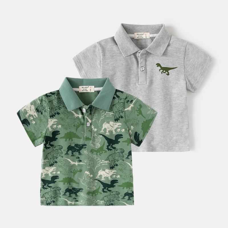 Summer Clothing Toddler - Boys Summer Short Sleeve Polo Shirt