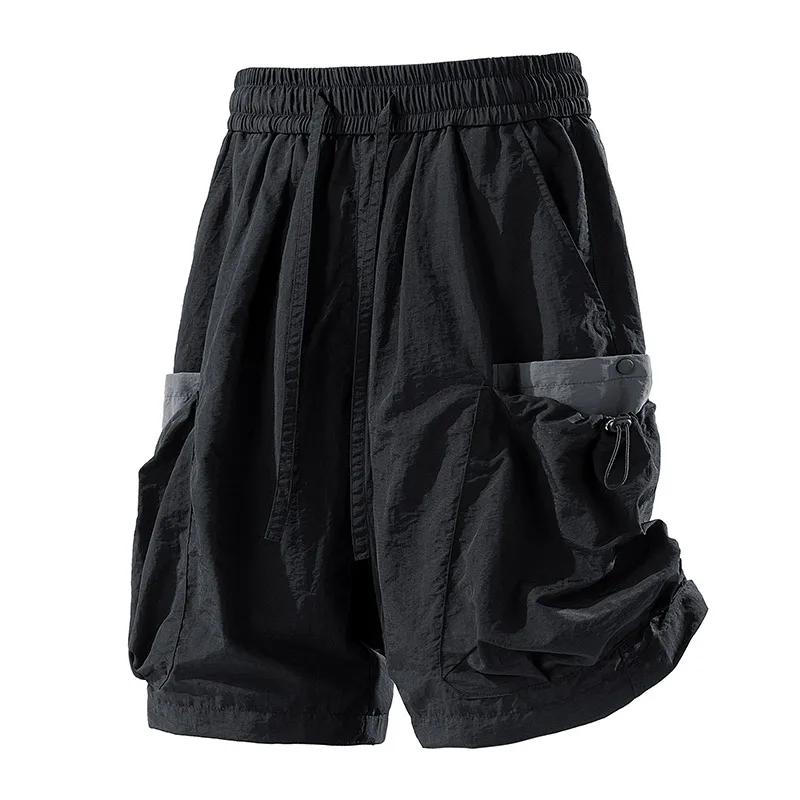 Summer Clothing Plus - Men's Shorts Loose Large Size Multi-Pocket