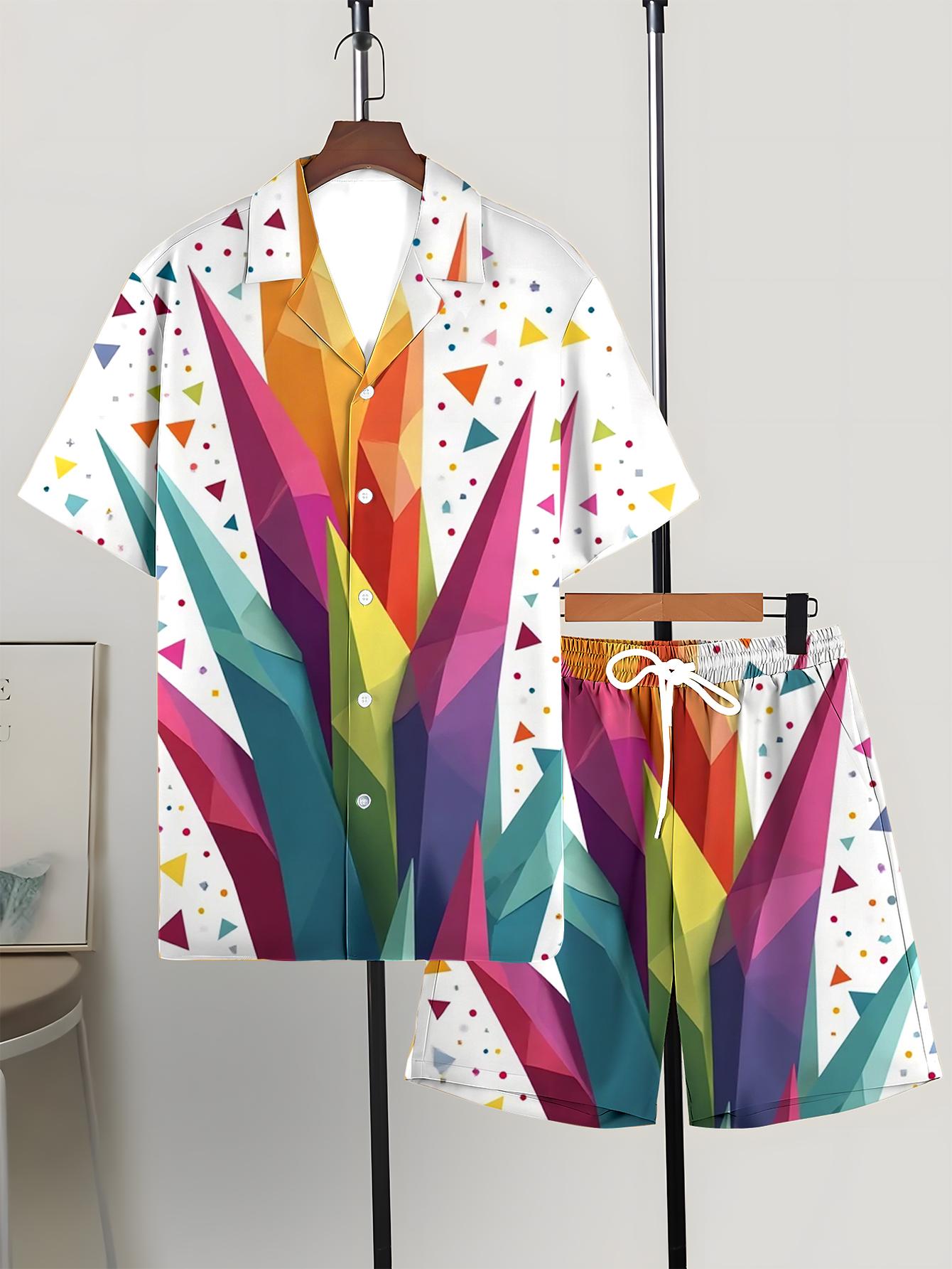 Summer Clothing Drip - Men's Shirt Sets 2026 Spring/Summer outfits