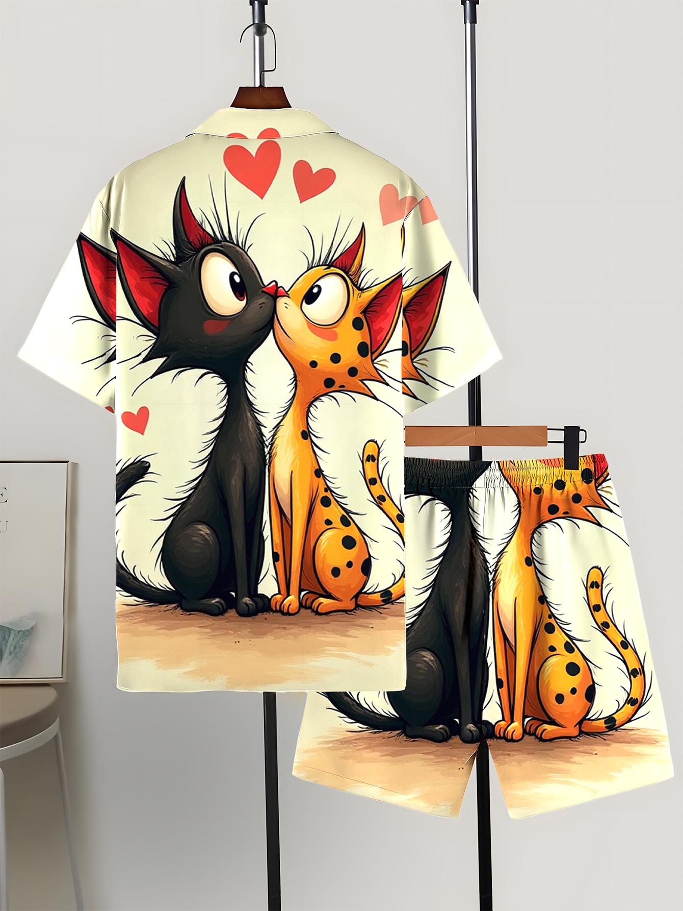 Summer Clothing Drip - Men's Shirt Sets 2026 Spring/Summer clothing