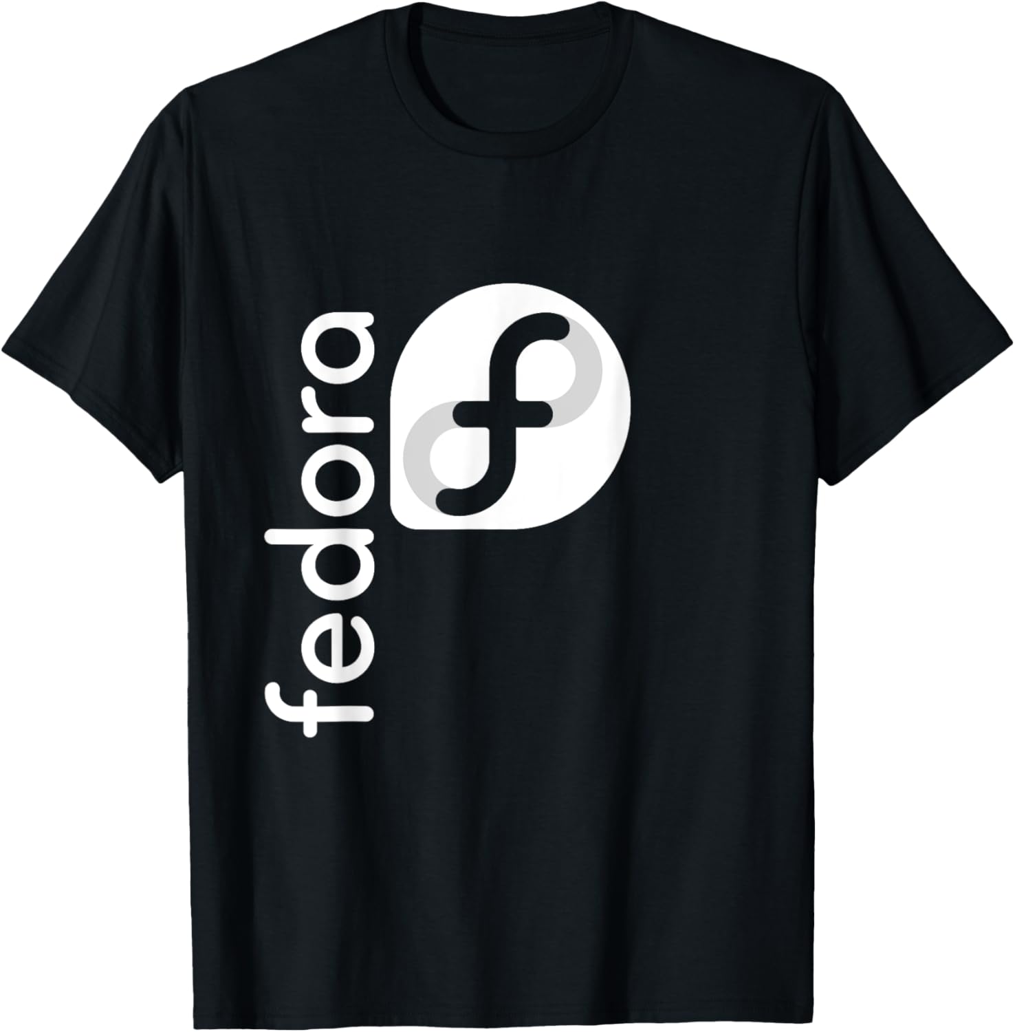 Summer Clothing Tagline - Linux Fedora T-Shirt White Tagline &