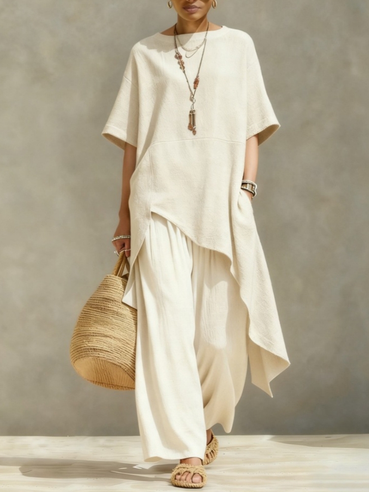 Women Cotton Linen Pant Sets 2 - Summer Linen Clothing For Women recension och pris