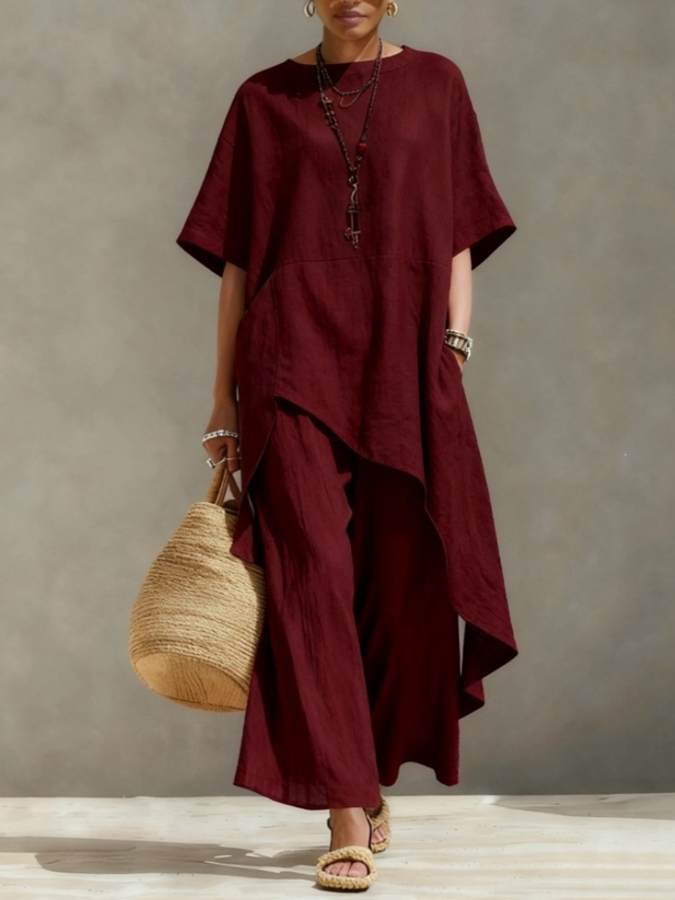 Women Cotton Linen Pant Sets 2 - Summer Linen Clothing For Women recension och pris