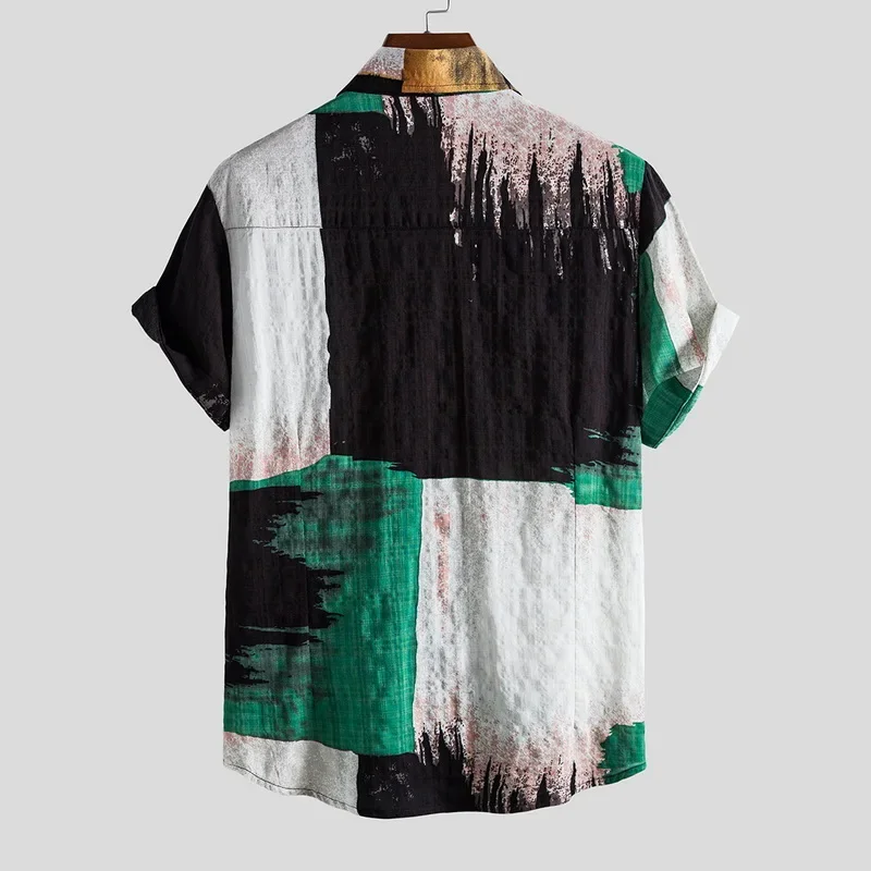 2026 Men's Summer Checkered Pr - Summer Clothing Resort recension och pris