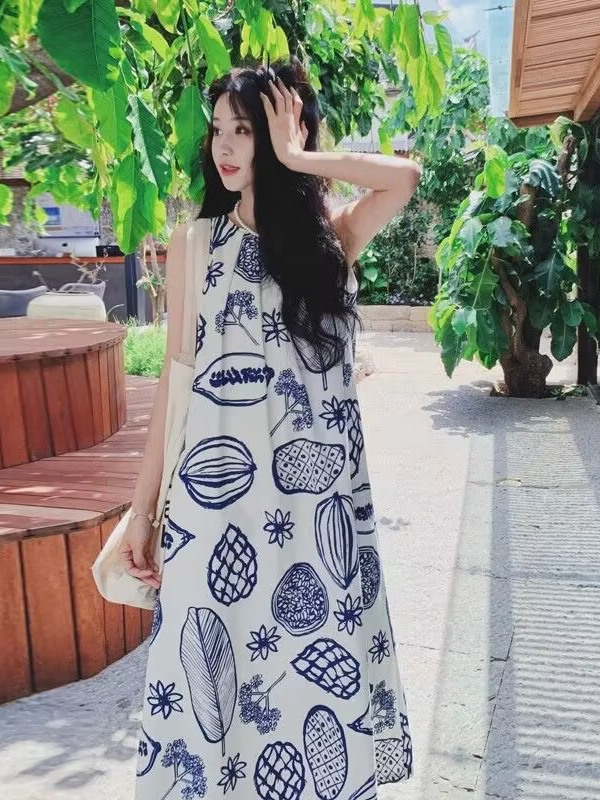 Summer Loose A-Line Vest Dress - Summer Clothing Tagline recension och pris