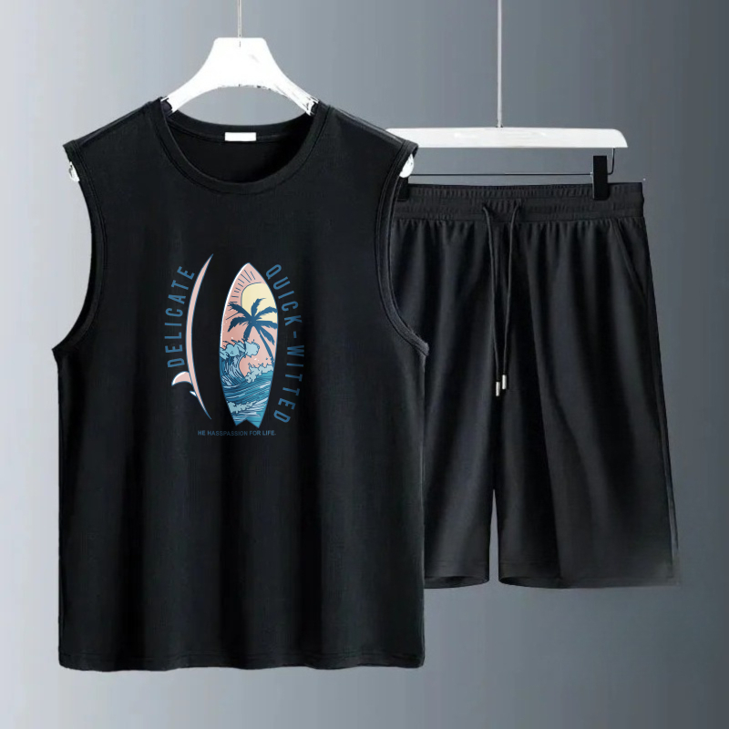 Men's Tank Top Sets 2026 Summe - Summer Clothing Drip recension och pris