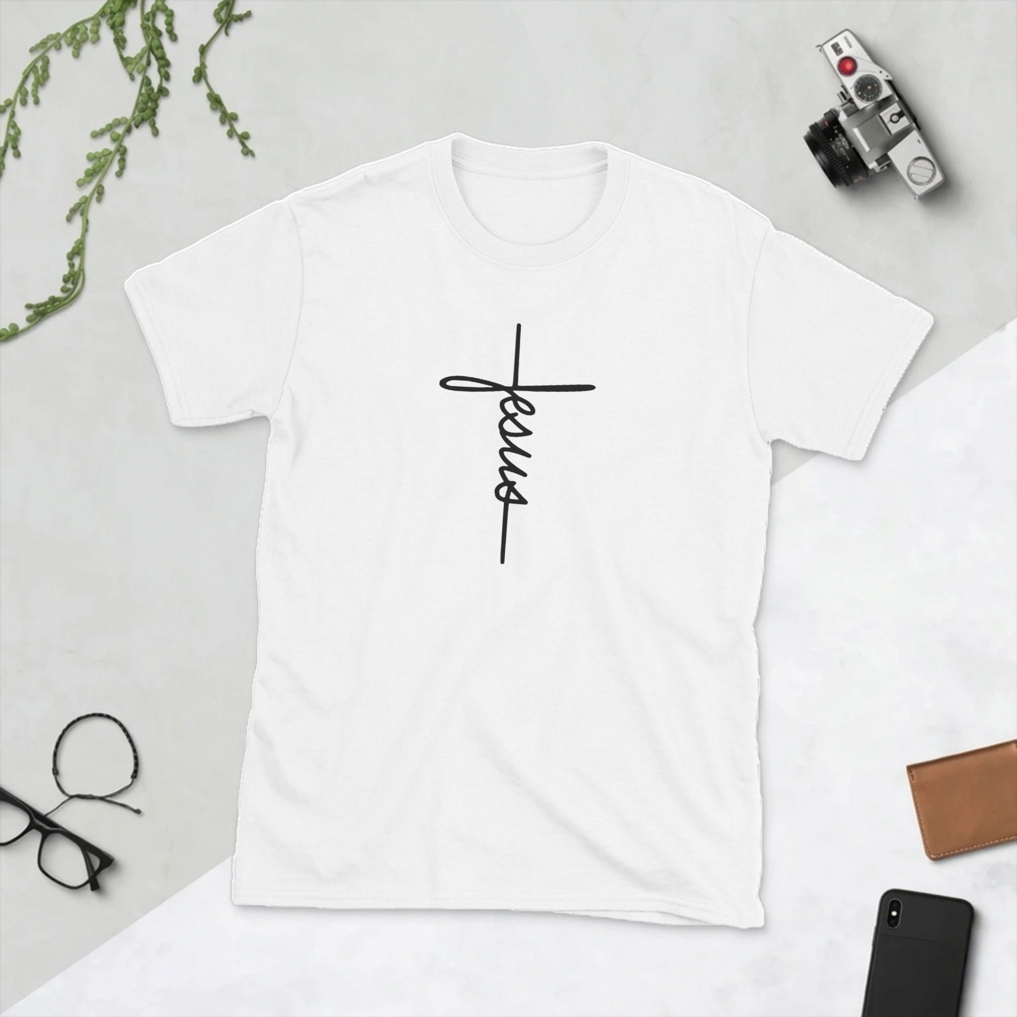 Men T-Shirts Jesus Name as a C - Summer Clothing Name recension och pris