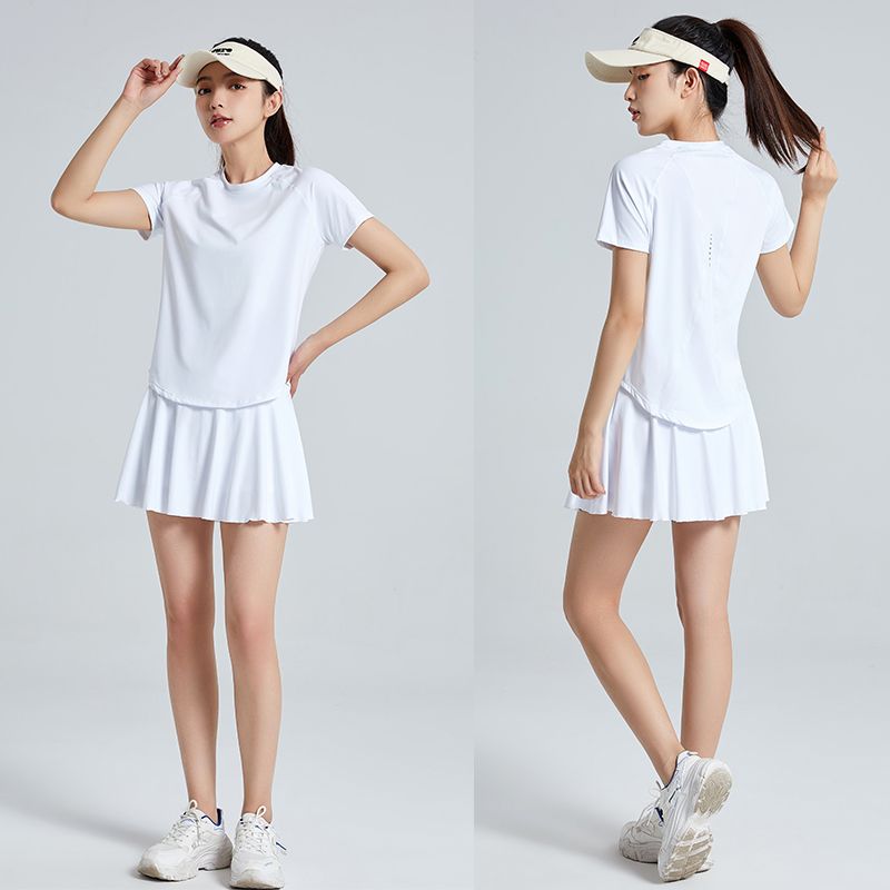 2pcs Tennis Skirt Set Women Su - Summer Golf Clothing recension och pris