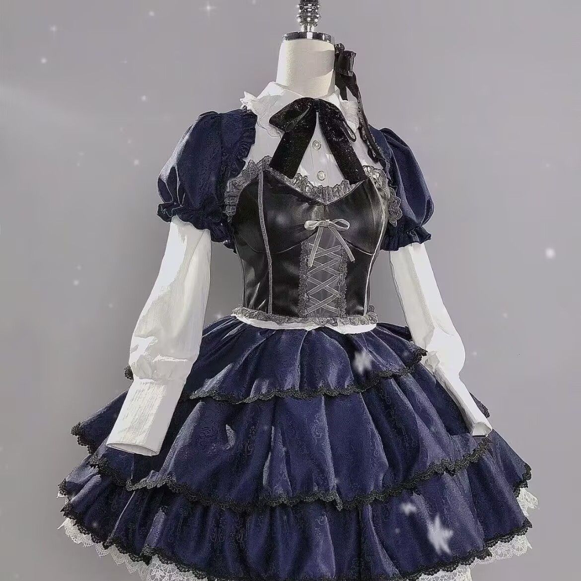 cosplay animation dress dark p - Summer Clothing For 60 Year Old Woman recension och pris