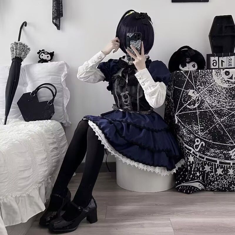 cosplay animation dress dark p - Summer Clothing For 60 Year Old Woman recension och pris