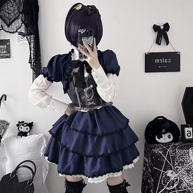 cosplay animation dress dark p - Summer Clothing For 60 Year Old Woman recension och pris