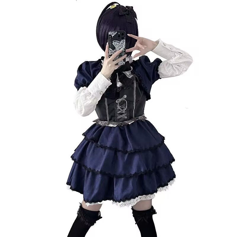 cosplay animation dress dark p - Summer Clothing For 60 Year Old Woman recension och pris