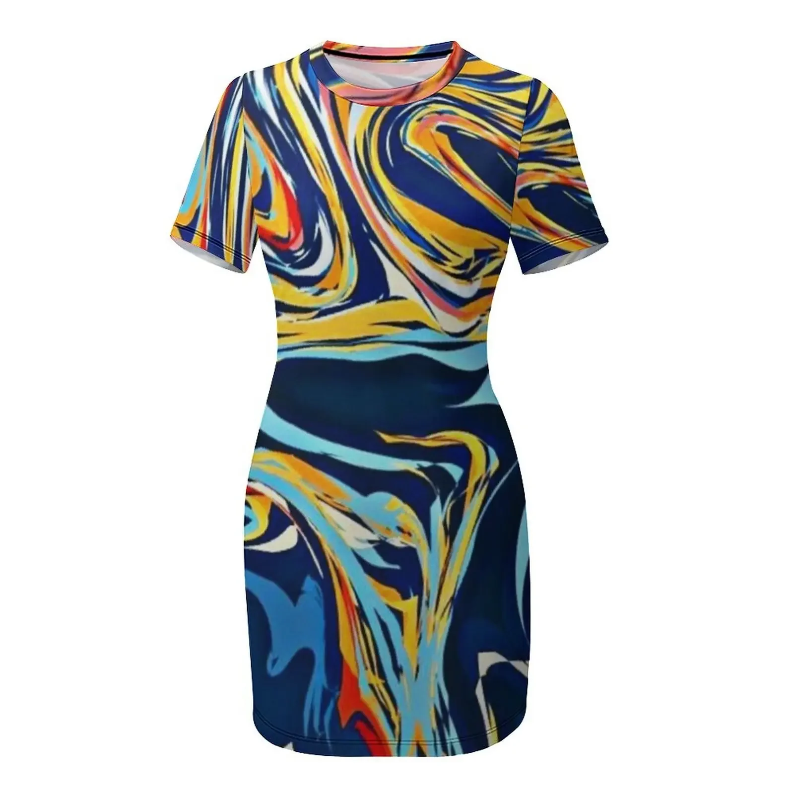 Trippy Liquid Art Multicolour  - Summer Clothing Drip recension och pris