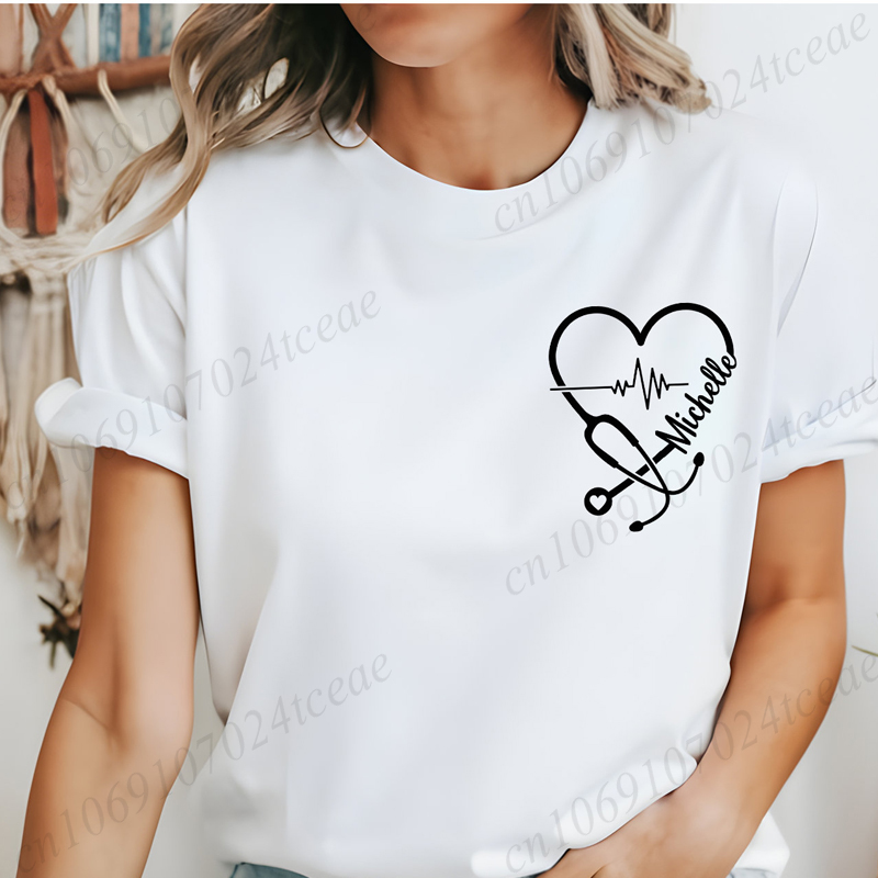 Custom Nurse Personalized Shir - Summer Clothing Name recension och pris