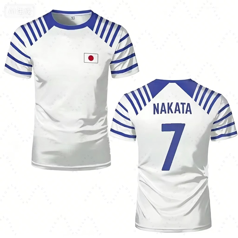 2026 Hot Captain Tsubasa Anime - Japanese Summer Clothing Men recension och pris
