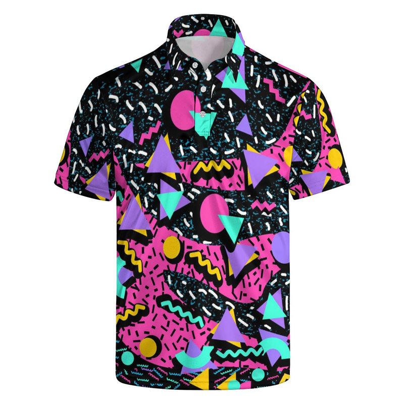 Hot Sale 3d Printing 80s 90s G - Summer Golf Clothing recension och pris