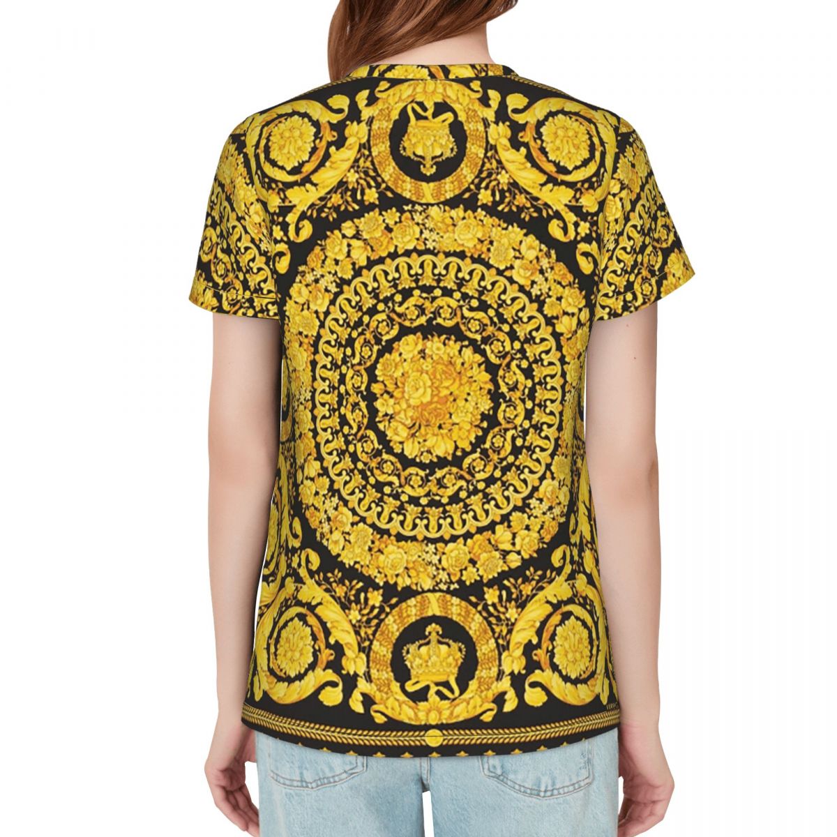 Decorative Golden Medallion Ba - Summer Clothing For 60 Year Old Woman recension och pris