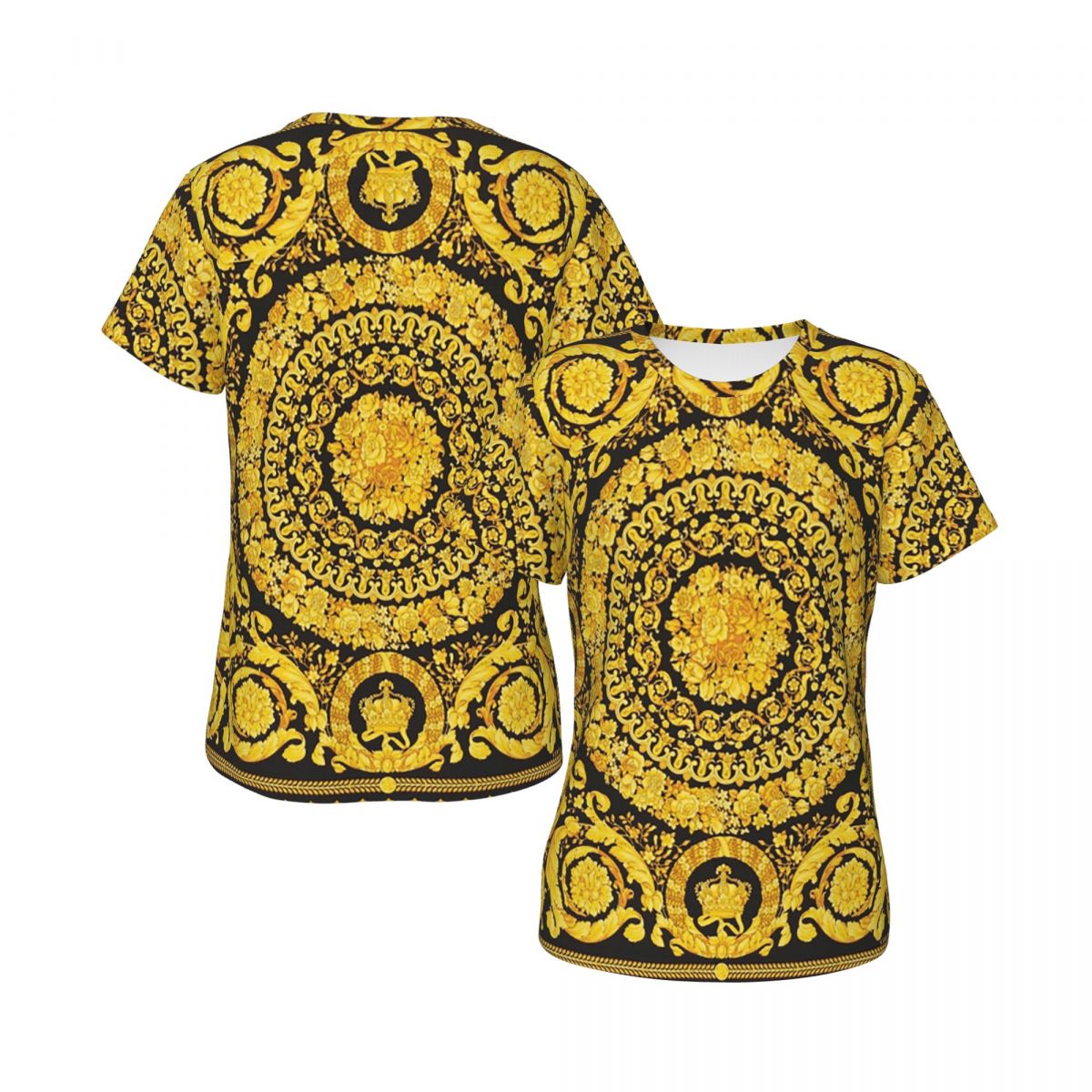 Decorative Golden Medallion Ba - Summer Clothing For 60 Year Old Woman recension och pris