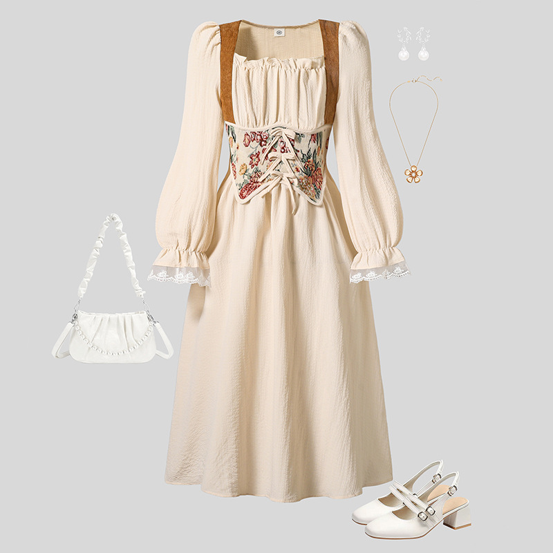 Girls Dress Children's Clothin - Summer Renaissance Clothing recension och pris