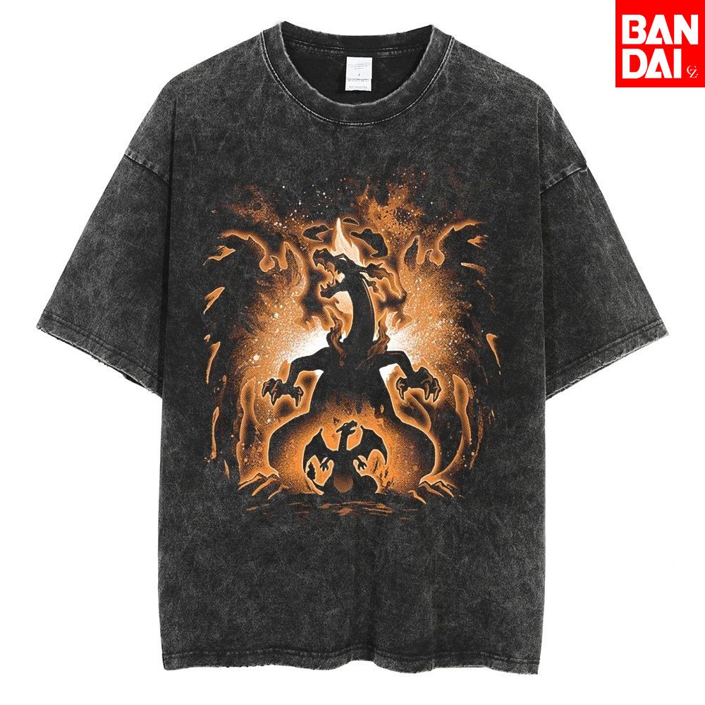 Pokemon Charizard T Shirt Men  - Japanese Summer Clothing Men recension och pris