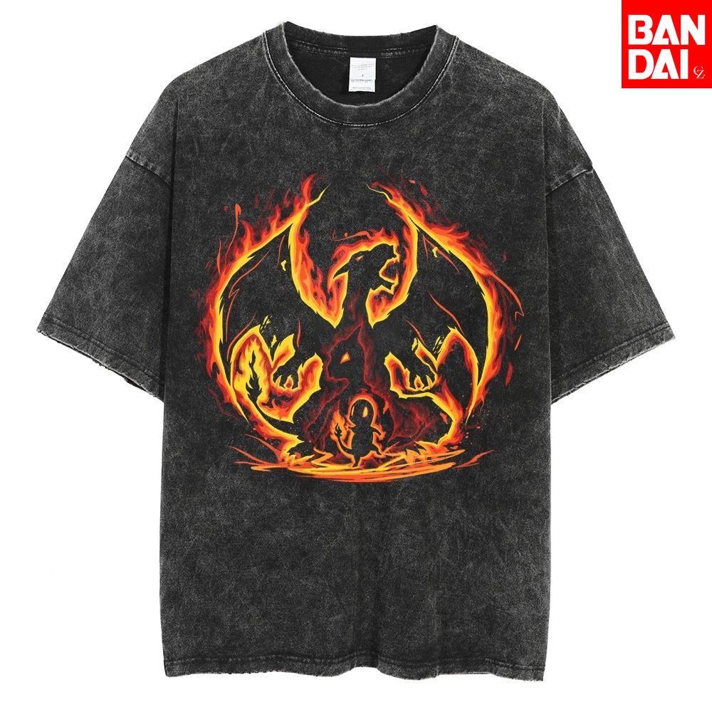 Pokemon Charizard T Shirt Men  - Japanese Summer Clothing Men recension och pris