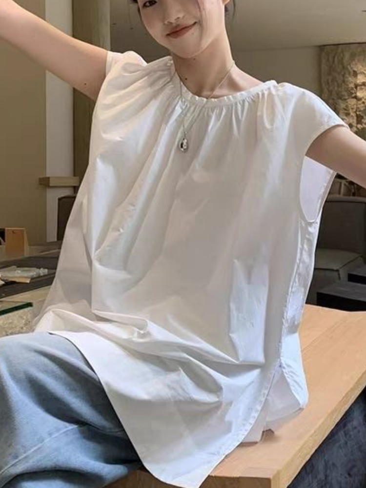 Sleeveless Blouses Women Vinta - Summer Linen Clothing For Women recension och pris