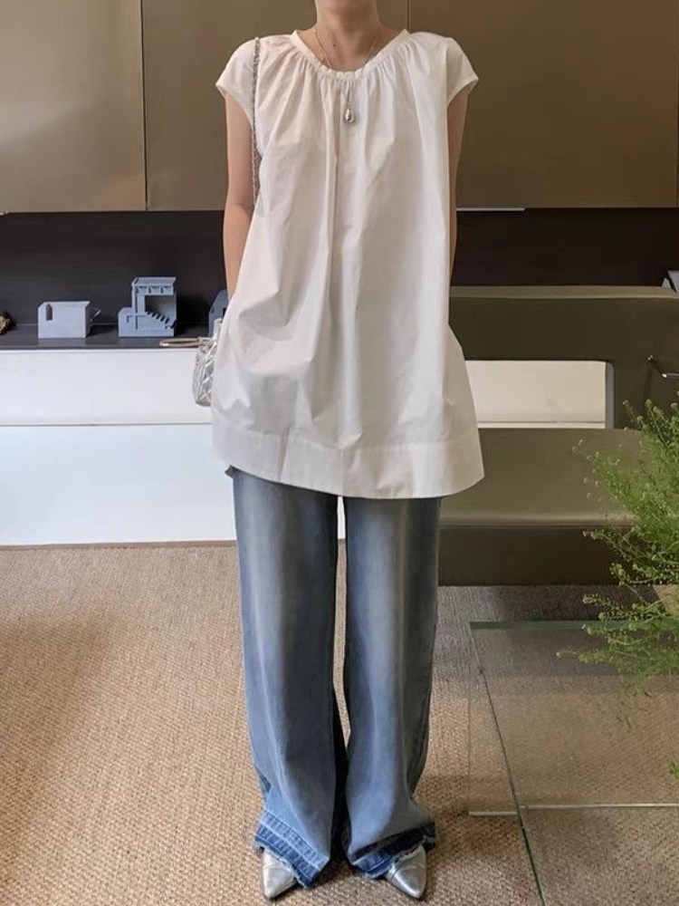 Sleeveless Blouses Women Vinta - Summer Linen Clothing For Women recension och pris