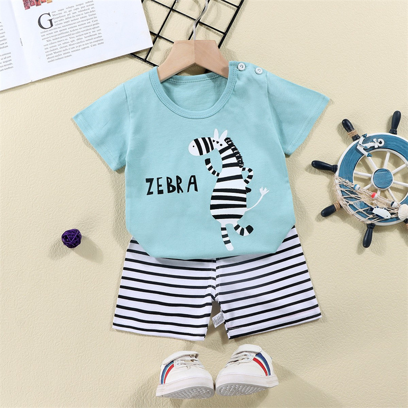 Cotton Tees+Shorts 2-piece Tra - Summer Clothing Toddler recension och pris