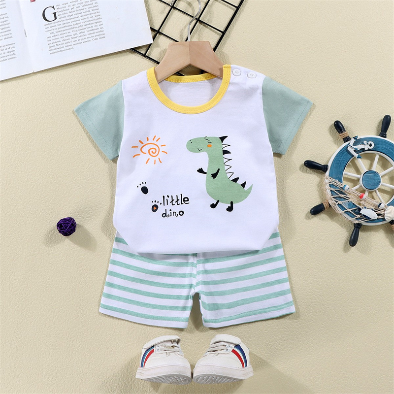 Cotton Tees+Shorts 2-piece Tra - Summer Clothing Toddler recension och pris