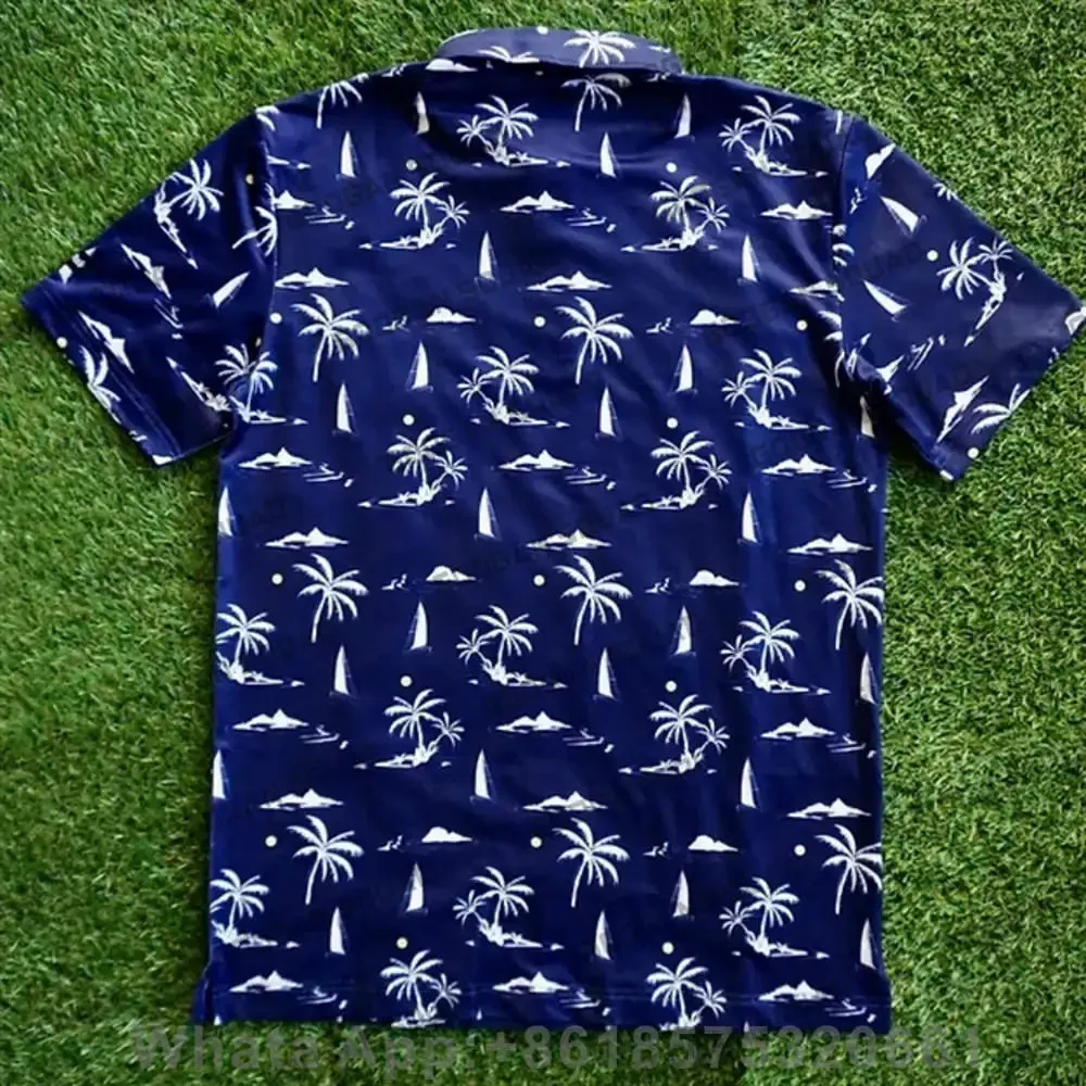 Golf Apparel Summer Men Lapel  - Summer Golf Clothing recension och pris