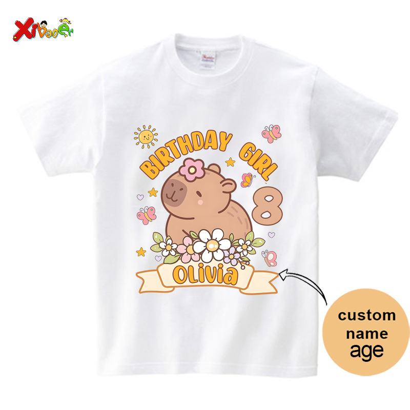 Custom Capybara Birthday Girl  - Summer Clothing Europe recension och pris