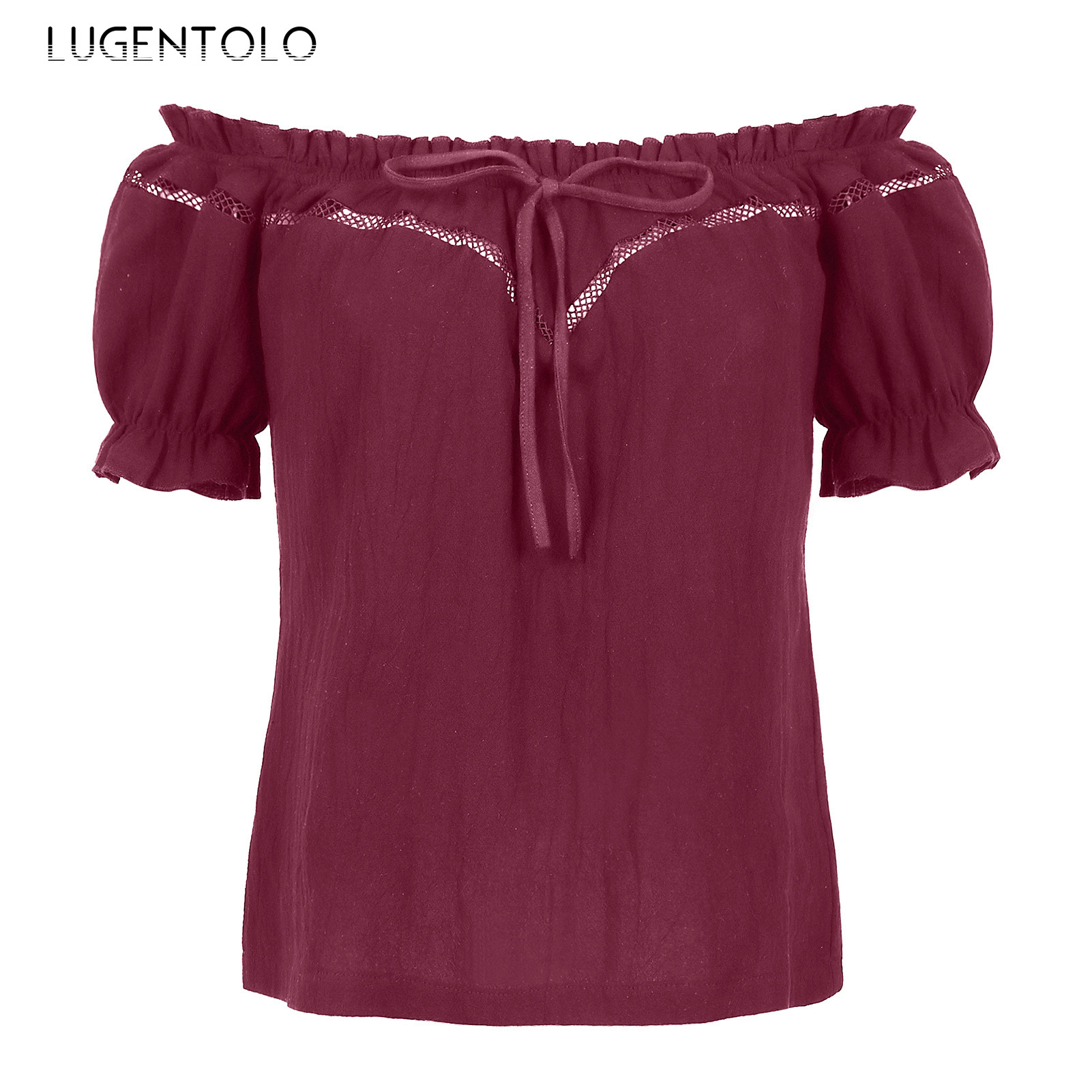 Women Retro Shirt Dark Renaiss - Summer Renaissance Clothing recension och pris