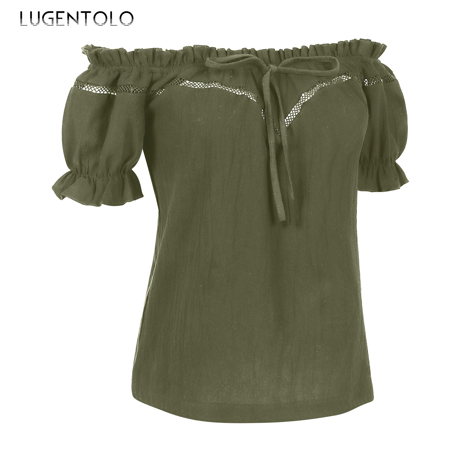 Women Retro Shirt Dark Renaiss - Summer Renaissance Clothing recension och pris