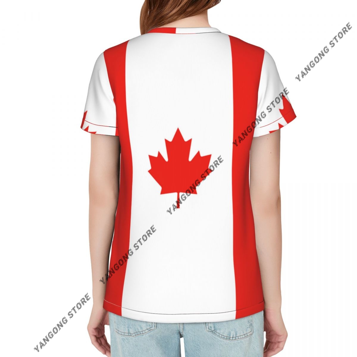Women's T-shirt Canada Canadia - Summer Clothing Women Canada recension och pris