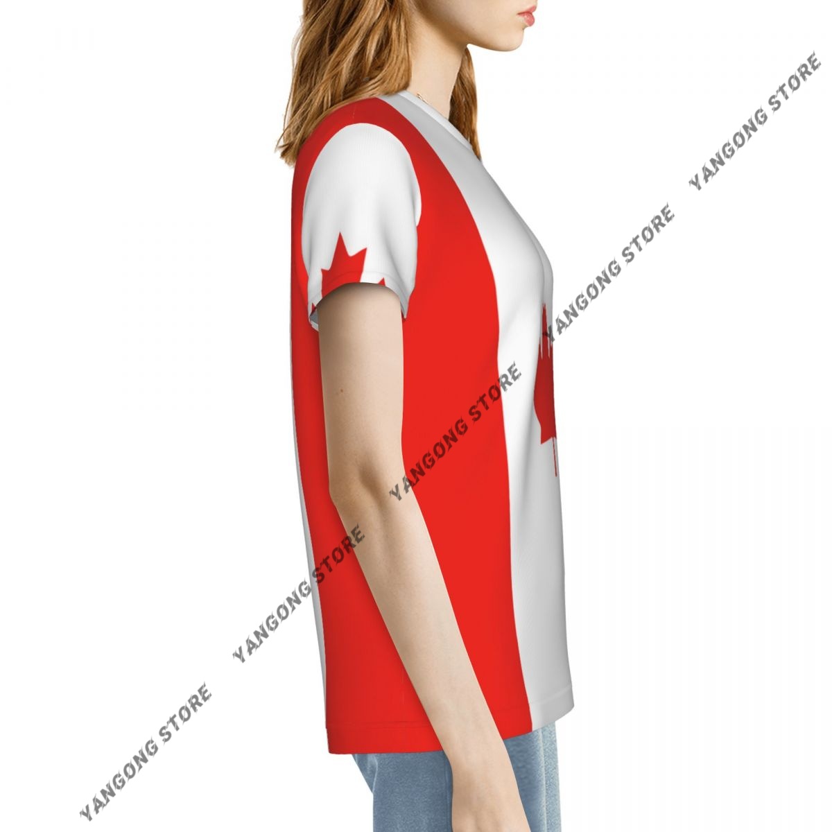 Women's T-shirt Canada Canadia - Summer Clothing Women Canada recension och pris