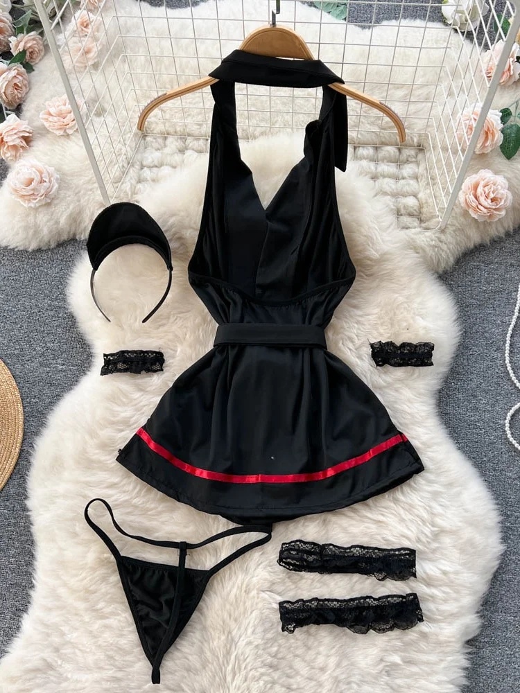 Erotic Fashion Sexy Halter Lin - Summer Clothing Essentials recension och pris