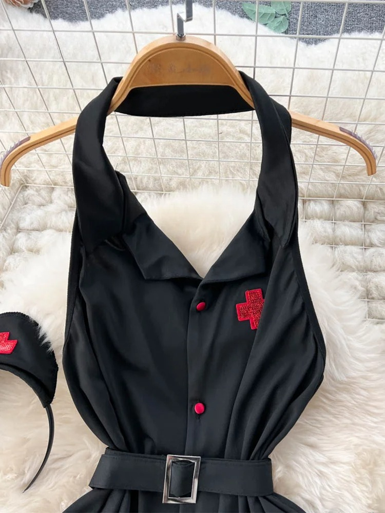 Erotic Fashion Sexy Halter Lin - Summer Clothing Essentials recension och pris