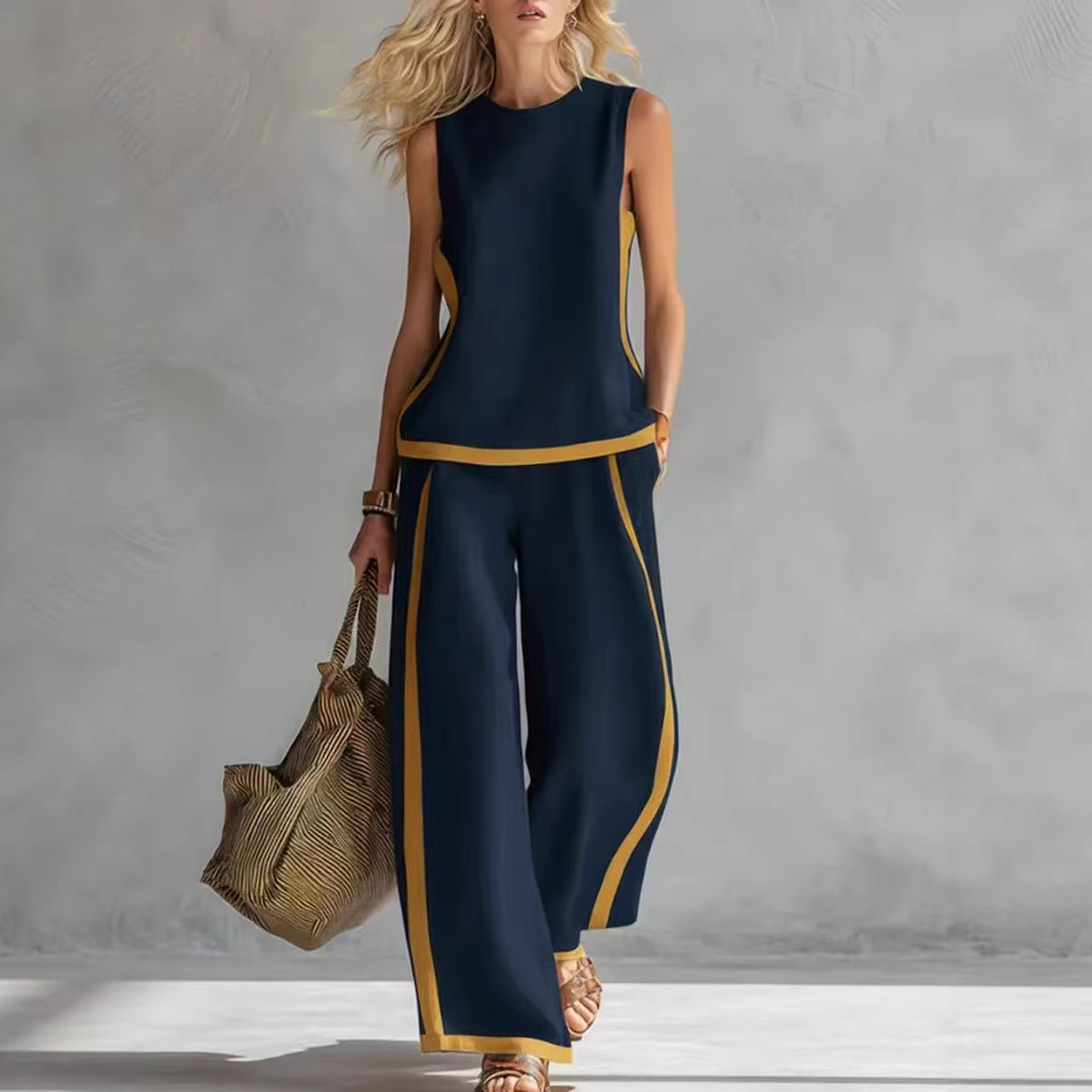 Women Linen 2 Piece Sets Color - Summer Linen Clothing For Women recension och pris