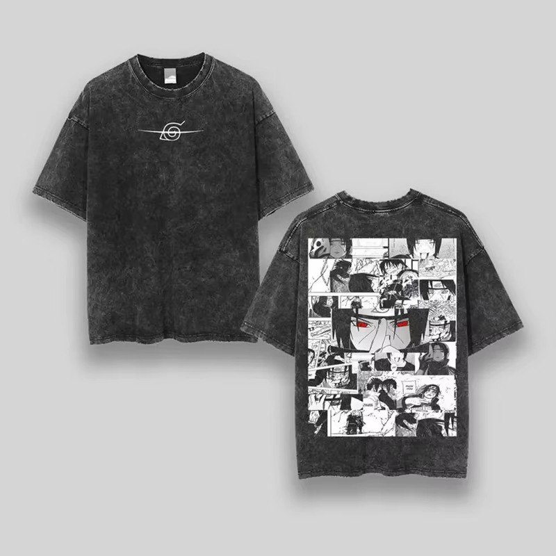 2026 summer Naruto Oversized T - Japanese Summer Clothing Men recension och pris
