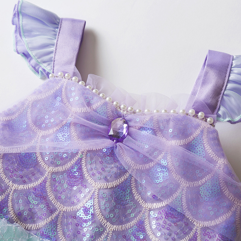 Girls Mermaid Tutu Dress Sequi - Summer Clothing Europe recension och pris